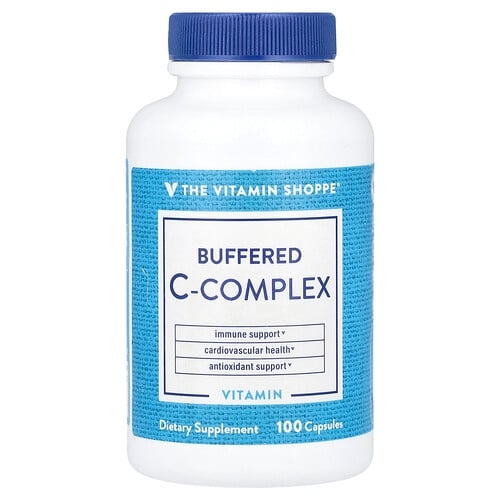The Vitamin Shoppe Buffered C Complex 100 Capsules product image