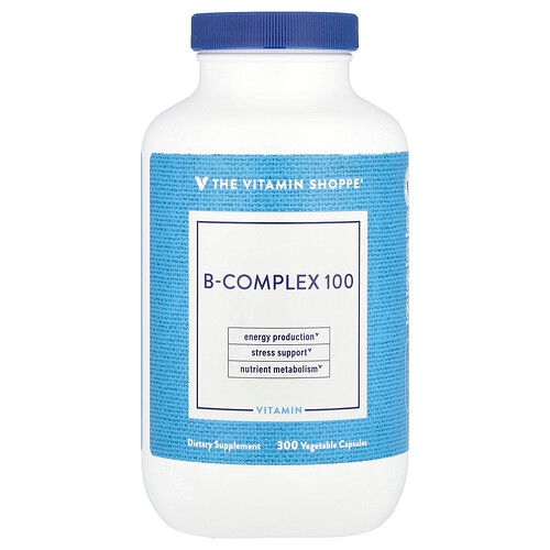 The Vitamin Shoppe B Complex 100 300 Vegetable Capsules product image