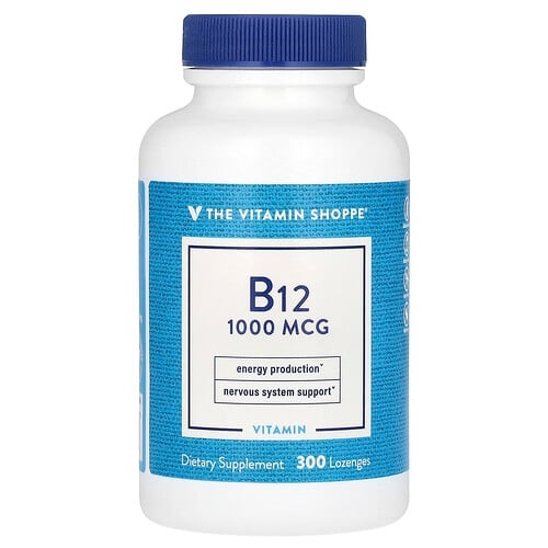 The Vitamin Shoppe B12 1 000 Mcg 300 Lozenges product image