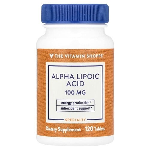 The Vitamin Shoppe Alpha Lipoic Acid 120 Tablets product image