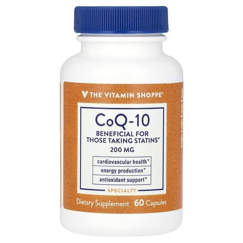 The Vitamin Shoppe Coq 10 200 Mg 60 Capsules product image