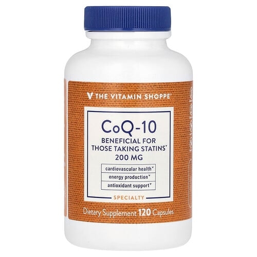The Vitamin Shoppe Coq 10 200 Mg 120 Capsules product image