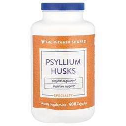 The Vitamin Shoppe Psyllium Husks 600 Capsules 720 Mg Per Capsule