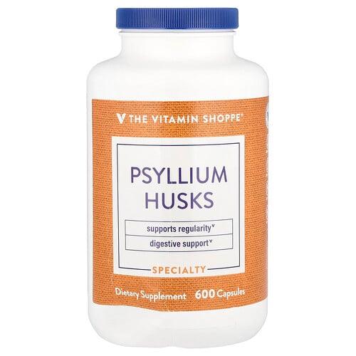 The Vitamin Shoppe Psyllium Husks 600 Capsules 720 Mg Per Capsule product image