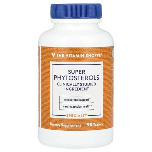 The Vitamin Shoppe Super Phytosterols 90 Tablets 900 Mg Per Tablet product image