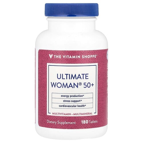 The Vitamin Shoppe Ultimate Woman 50 Multivitamin Multimineral 180 Tablets product image