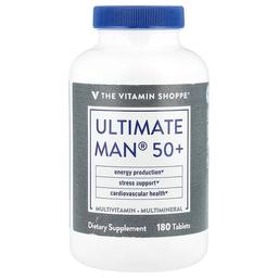 The Vitamin Shoppe Ultimate Man 50 Multivitamin Multimineral 180 Tablets