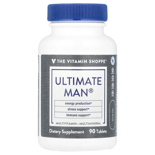 The Vitamin Shoppe Ultimate Man Multivitamin Multimineral 90 Tablets product image