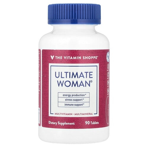The Vitamin Shoppe Ultimate Woman Multivitamin Multimineral 90 Tablets product image