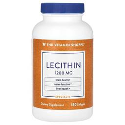The Vitamin Shoppe Lecithin 1 200 Mg 180 Softgels