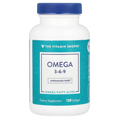 The Vitamin Shoppe Omega 3 6 9 120 Softgels product image