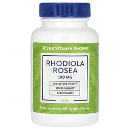 The Vitamin Shoppe Rhodiola Rosea 500 Mg 60 Vegetable Capsules