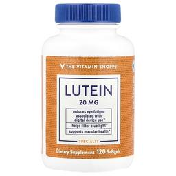 The Vitamin Shoppe Lutein 20 Mg 120 Softgels