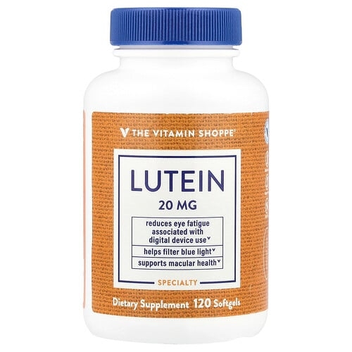 The Vitamin Shoppe Lutein 20 Mg 120 Softgels product image