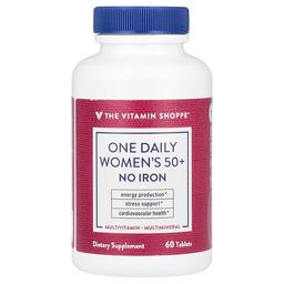 The Vitamin Shoppe One Daily Women S 50 No Iron 60 Tablets