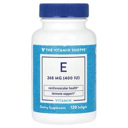 The Vitamin Shoppe Vitamin E 268 Mg 400 Iu 120 Softgels