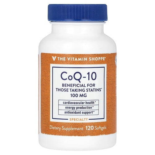 The Vitamin Shoppe Coq 10 100 Mg 120 Softgels product image