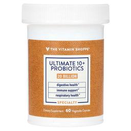 The Vitamin Shoppe Ultimate 10 Probiotics 20 Billion Cfu 60 Vegetable Capsules