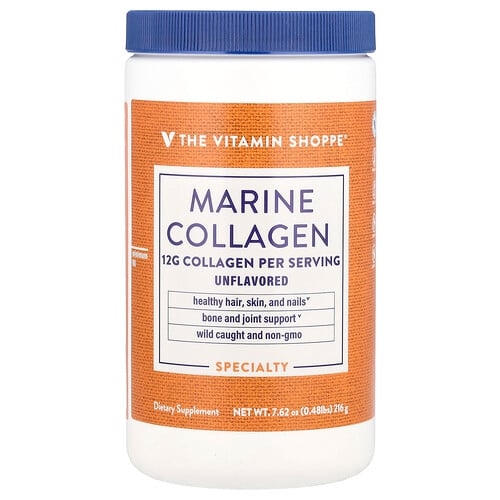 The Vitamin Shoppe Marine Collagen Unflavored 7 62 Oz 216 G product image