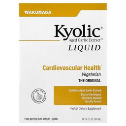 Kyolic Aged Garlic Extract Liquid 2 Bottles 2 Fl Oz 60 Ml Each