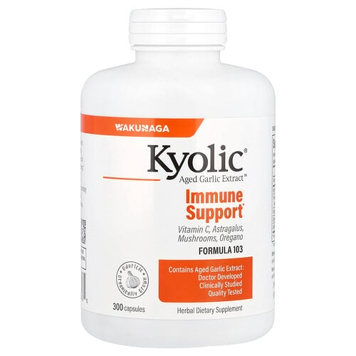 Kyolic Aged Garlic Extract Formula 103 300 Capsules product image