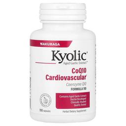 Kyolic Aged Garlic Extract Coq10 Cardiocascular 100 Capsules