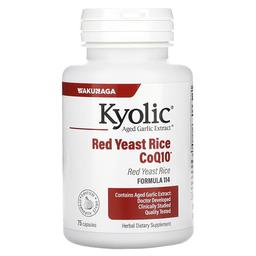 Kyolic Aged Garlic Extract Red Yeast Rice Plus Coq10 Formula 114 75 Capsules