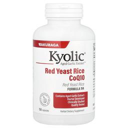 Kyolic Aged Garlic Extract Red Yeast Rice Plus Coq10 Formula 114 150 Capsules