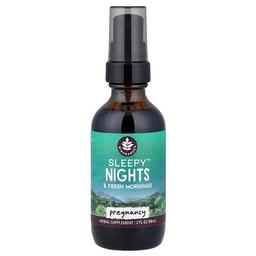Wishgarden Herbs Sleepy Nights Fresh Mornings Pregnancy 2 Fl Oz 59 Ml