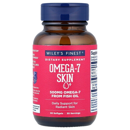 Wiley S Finest Omega 7 Skin 30 Softgels product image