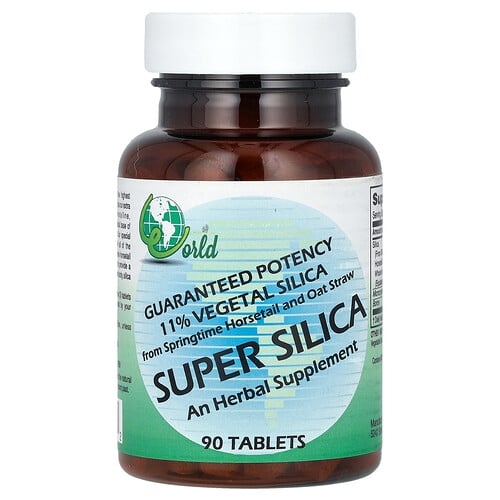 World Organic Super Silica 90 Tablets product image