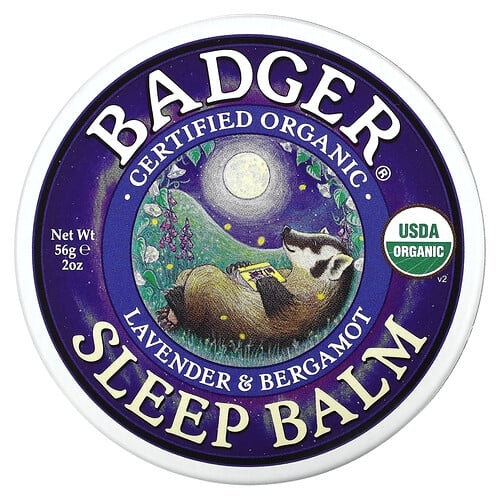 Badger Organic Sleep Balm Lavender Bergamot 2 Oz 56 G product image