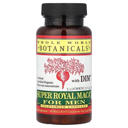 Whole World Botanicals Super Royal Maca For Men 90 Vegcaps product image