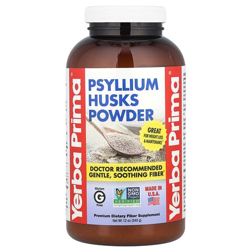 Yerba Prima Psyllium Husks Powder 12 Oz 340 G product image