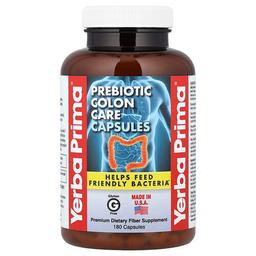 Yerba Prima Prebiotic Colon Care 180 Capsules