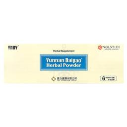 Yunnan Baiyao Herbal Powder 6 Bottles 4 G Each