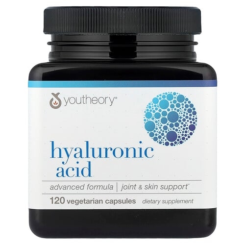 Youtheory Hyaluronic Acid Advanced Formula 120 Vegetarian Capsules product image
