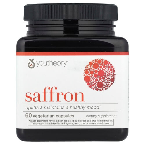 Youtheory Saffron 60 Vegetarian Capsules product image