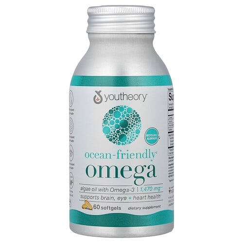 Youtheory Ocean Friendly Omega 60 Softgels 735 Mg Per Softgel product image