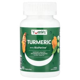 Yumvs Turmeric With Bioperine 60 Capsules