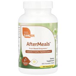 Zahler Aftermeals Fruit Based Enzymes 100 Chewable Tablets