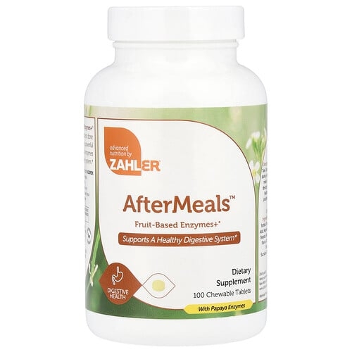 Zahler Aftermeals Fruit Based Enzymes 100 Chewable Tablets product image