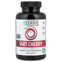 Zhou Nutrition Tart Cherry Extract Celery Seed 60 Veggie Capsules