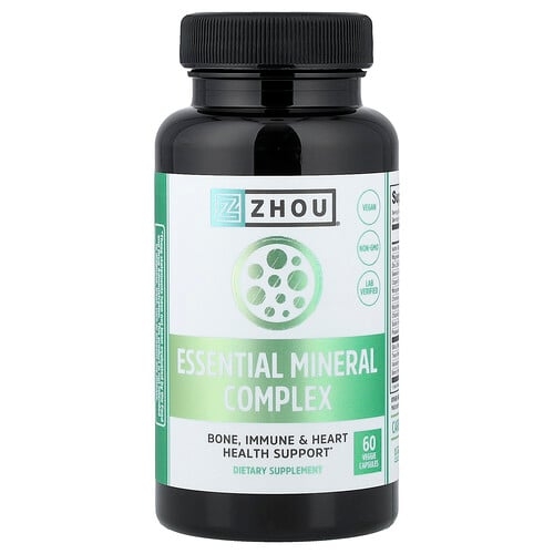 Zhou Nutrition Essential Mineral Complex 60 Veggie Capsules product image