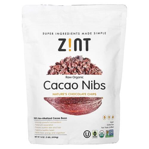 Zint Raw Organic Cacao Nibs 16 Oz 454 G product image