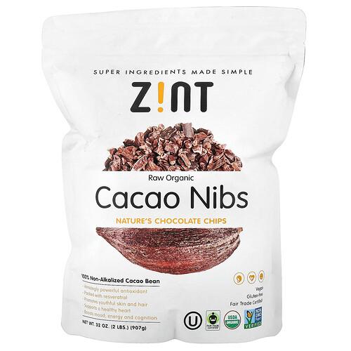 Zint Raw Organic Cacao Nibs 32 Oz 907 G product image