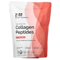 Zint Pure Grass Fed Collagen Peptides Unflavored 16 Oz 454 G