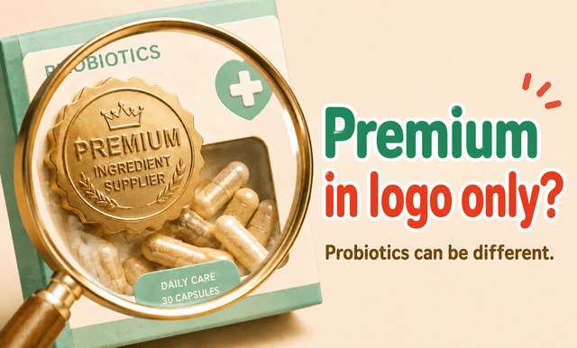 Even If a Premium Logo Is On It, There Are Probiotics That Aren't Premium