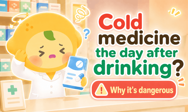 Why Reaching for Cold Medicine the Day After Drinking is Most Dangerous