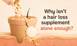 Why Hair Loss Can't Be Solved with Supplements Alone: How to Use Hair Loss Medications and Supplements